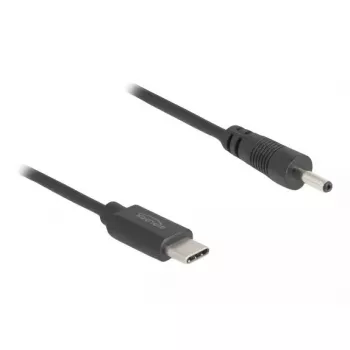 DeLOCK 85403 maitinimo laidas, juodas, 0,27 m, USB C – DC