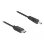 DeLOCK 85403 maitinimo laidas, juodas, 0,27 m, USB C – DC