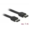 SATA kabelis DeLOCK 85640 1 m eSATA juodas