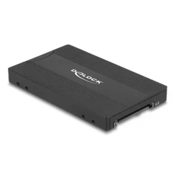 DELOCK adapteris sąsajos keitimui U.2 (SFF-8639) į M.2 Key M NVMe SSD, modelis 64301, juodas, host kištukinis