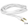 Garso kabelis 3,5 mm DeLOCK 83442 3 m baltas