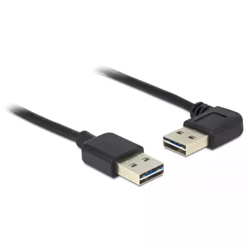 USB kabelis DeLOCK 3m USB 2.0 A (vyriškas) / A (vyriškas) 90°