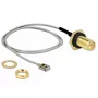 Koaksialinis kabelis DeLOCK 90292 0,3 m RP-SMA MHF I LK