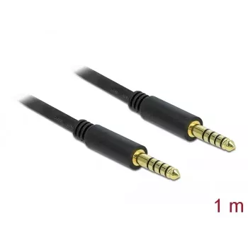 Garso kabelis DeLOCK 85791 1m 4.4mm juodas