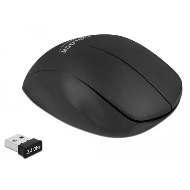 Pelė DeLOCK 12598 Bluetooth USB Type-A vertikali