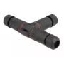 Delock 86919 lauko kabelių jungtis, T formos, 5 kontaktų, IP68, varžtinė, juoda