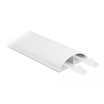 Kabelių kanalas DeLOCK 20708, PVC, baltas, 119 mm
