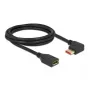 DisplayPort ilginimo kabelis DeLOCK 87075 2 m 90° kairėn lenktas