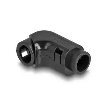 Kabelio laikiklis DeLOCK 88127 8 vnt juodi universalūs 15,7 mm plotis