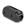 Ferito žiedas spaustukas DELOCK 80945, juodas, nikelis/plastikas/cinkas, 16,5×30×14 mm, pakuotė po 2 vnt.
