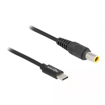 DeLOCK USB Type-C į IBM 7,9 x 5,5 mm įkrovimo laidas nešiojamam kompiuteriui, 1,5 m, 20 V, 3 A
