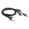 DeLOCK 90168 maitinimo laidas juodas 1 m 3 x DC 48 V
