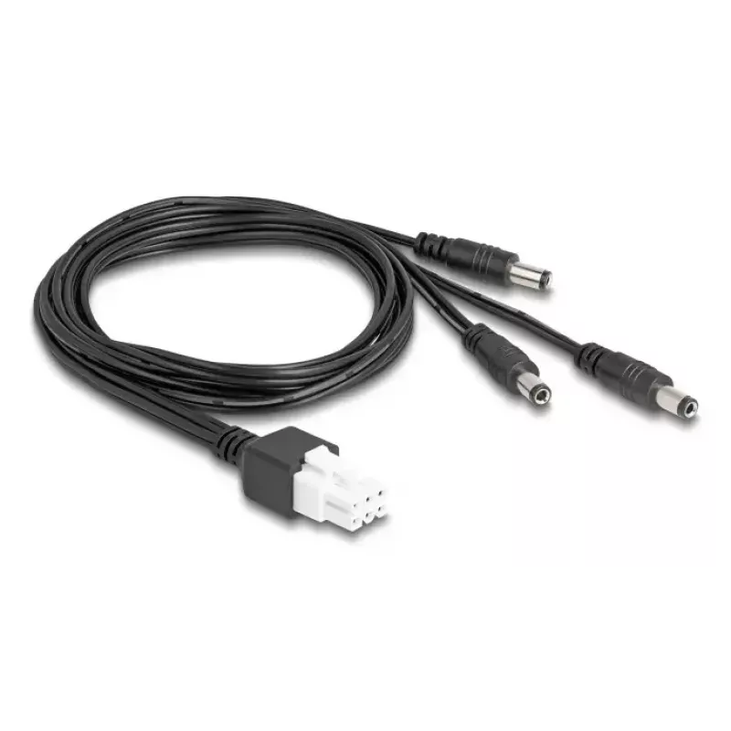 DeLOCK 90168 maitinimo laidas juodas 1 m 3 x DC 48 V