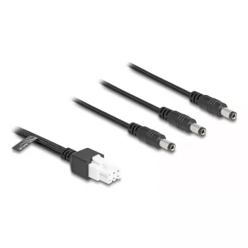 DeLOCK 90168 maitinimo laidas juodas 1 m 3 x DC 48 V