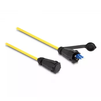 DeLOCK optinis vienmodis šviesolaidinis kabelis LC Duplex – LC Duplex 1 m IP68
