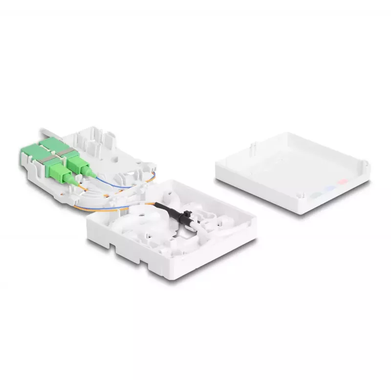 DeLOCK Optinė jungiamoji dėžutė 2 x SC/APC Simplex 40 m