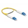 Optimis pluošto kabelis DeLOCK 88068 LC Duplex LC Duplex OS2 0,5 m