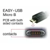 USB kabelis DeLOCK 83851 USB 2.0 3m USB A Micro-USB B juodas