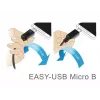 USB kabelis DeLOCK 83851 USB 2.0 3m USB A Micro-USB B juodas