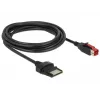 PowerUSB kabelis DeLOCK 85479 3m Juodas