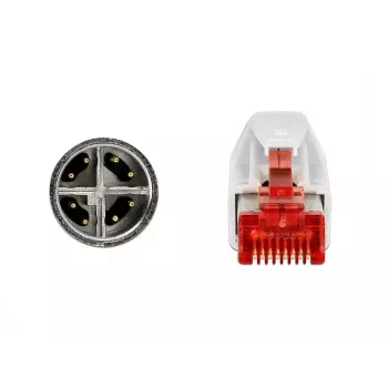 Pramoninis Ethernet kabelis DeLOCK 85427, 3 m, M12