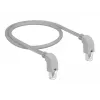 DeLOCK 85859 Tinklo kabelis Cat5e SF/UTP 1 m Pilka
