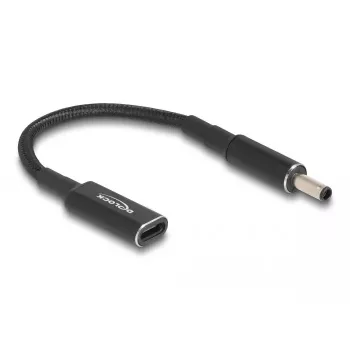 DeLOCK adapterio laidas USB Type-C lizdas – Dell 4,5 x 3,0 mm kištukas, 15 cm