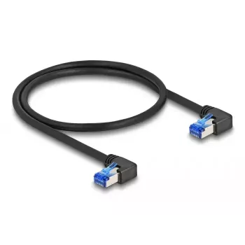 DeLOCK RJ45 Cat.6A S/FTP tinklo kabelis 2m juodas