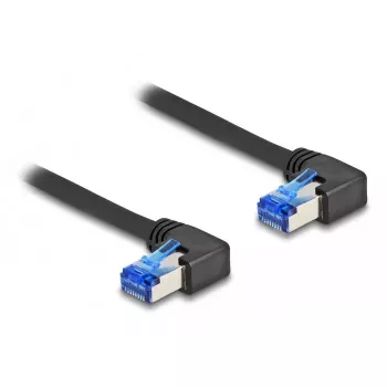 DeLOCK RJ45 Cat.6A S/FTP tinklo kabelis 2m juodas