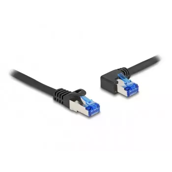 DeLOCK RJ45 Cat.6A S/FTP 3m juodas tinklo kabelis
