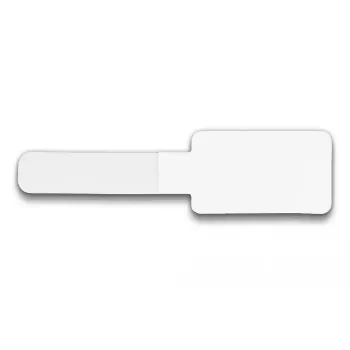 DeLOCK Mini lipnus laikiklis kabeliams 90 mm x 24 mm 10 vnt. balti