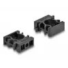 Kabelių rankovės laikiklis DeLOCK 60482 Juoda 8 vnt Plastikas 30mm