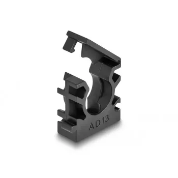 Kabelių rankovės laikiklis DeLOCK 60482 Juoda 8 vnt Plastikas 30mm