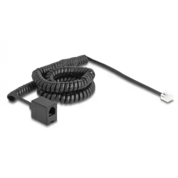 Telefono kabelis DeLOCK 90233 5 m Juodas RJ-11