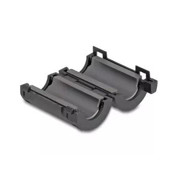 Ferito gnybtas DELOCK 80947, juodas, 36×19,5×18 mm, 2 vnt. pakuotė