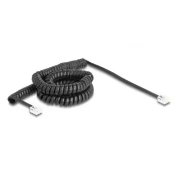 DeLOCK telefono kabelis 90226 5 m Juodas RJ-11 – RJ-11