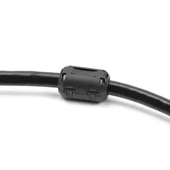 Ferito gnybtas DELOCK 80948, juodas, nikelis/plastikas/cinkas, 36×23,5×22,2 mm, 2 vnt. pakuotė