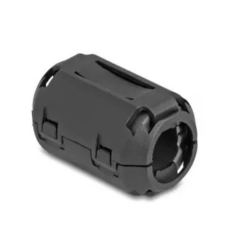 Ferito gnybtas DELOCK 80948, juodas, nikelis/plastikas/cinkas, 36×23,5×22,2 mm, 2 vnt. pakuotė