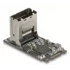 DELOCK vidinė M.2 į Mini‑SAS adapterio kortelė 64260, M.2 pagrindinė, Mini‑SAS išvestis, JMicron JMB585, juoda, LED