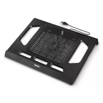 Hama Black nešiojamojo kompiuterio aušinimo stovas 39,6 cm (15,6 colio)