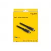 DeLOCK USB4 40 Gbps koaksialinis laidas 1,2 m USB PD 3.1 240 W