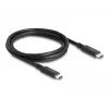 DeLOCK USB4 40 Gbps koaksialinis laidas 1,2 m USB PD 3.1 240 W