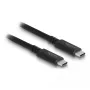 DeLOCK USB4 40 Gbps koaksialinis laidas 1,2 m USB PD 3.1 240 W