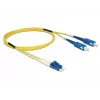 Skiemeninis šviesolaidinis kabelis DeLOCK 1m LC-SC 84609