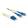 Skiemeninis šviesolaidinis kabelis DeLOCK 1m LC-SC 84609