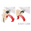 USB kabelis DeLOCK 84806 USB 2.0 0,5 m USB A Micro-USB B baltas