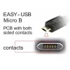USB kabelis DeLOCK 84806 USB 2.0 0,5 m USB A Micro-USB B baltas
