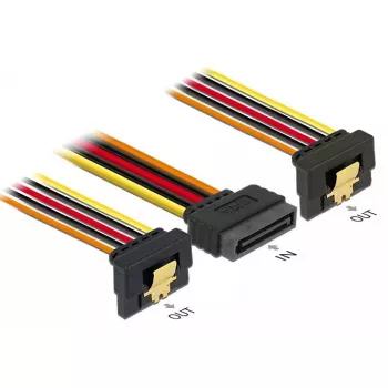 SATA maitinimo šakotuvas DeLOCK 60145 0,15 m