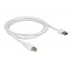 USB kabelis DeLOCK 2m USB 2.0 A / USB 2.0 B