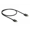 HDMI kabelis DeLOCK Coaxial High Speed 48 Gbps 8K 60 Hz 0,5 m